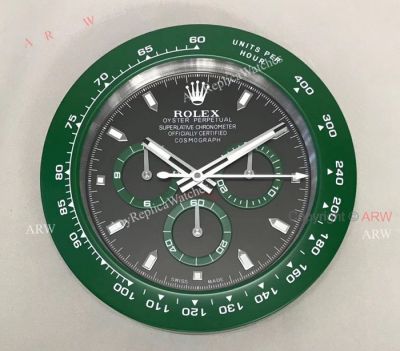 Rolex Cosmograph Daytona Green Wall Clock / Fake Rolex Wall Clock
